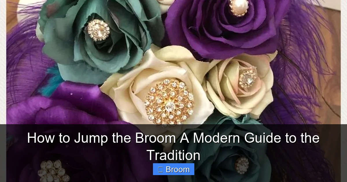 How to Jump the Broom A Modern Guide to the Tradition