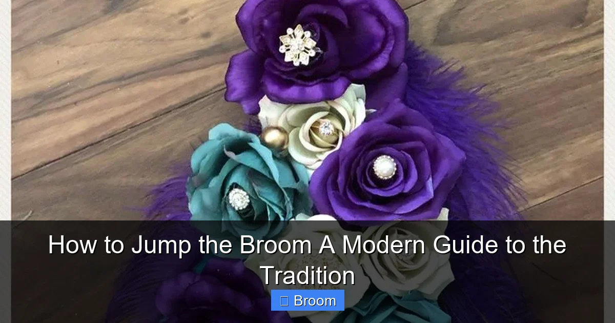 How to Jump the Broom A Modern Guide to the Tradition