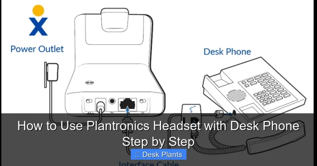 How to Use Plantronics Headset with Desk Phone Step by Step