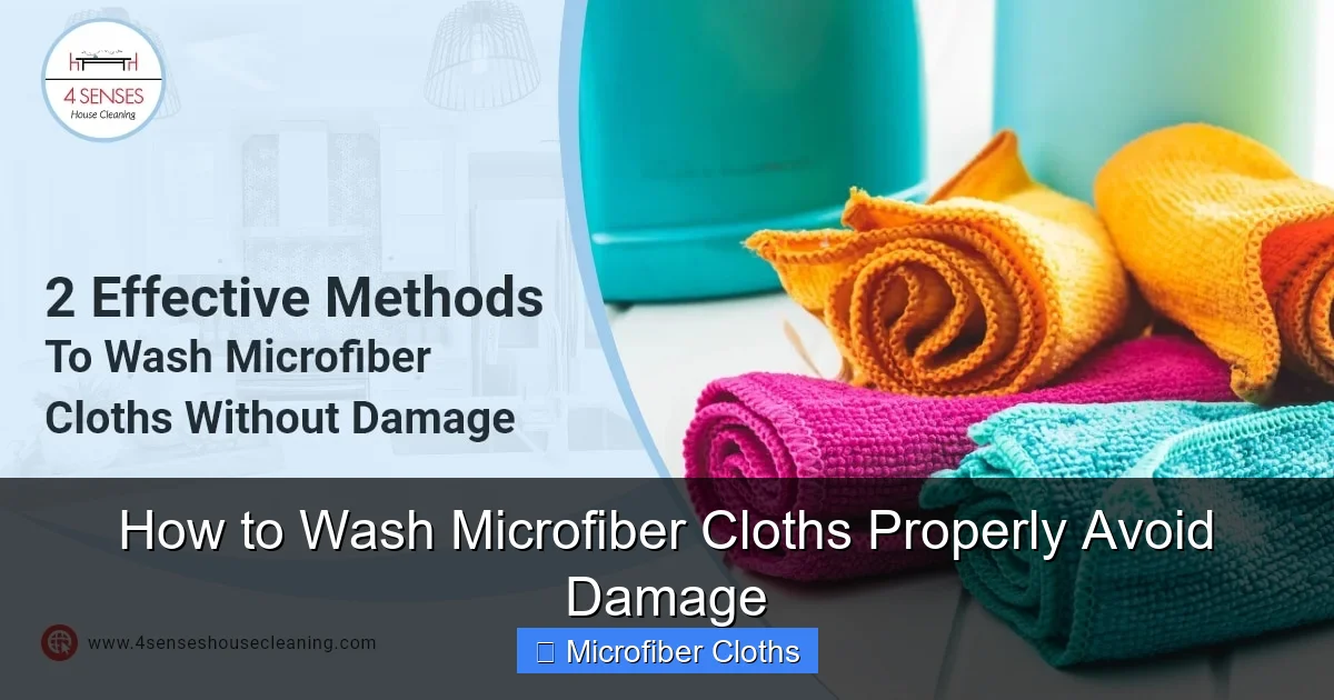 How to Wash Microfiber Cloths Properly Avoid Damage