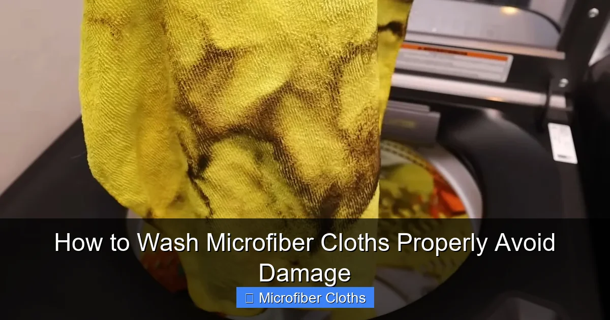 How to Wash Microfiber Cloths Properly Avoid Damage