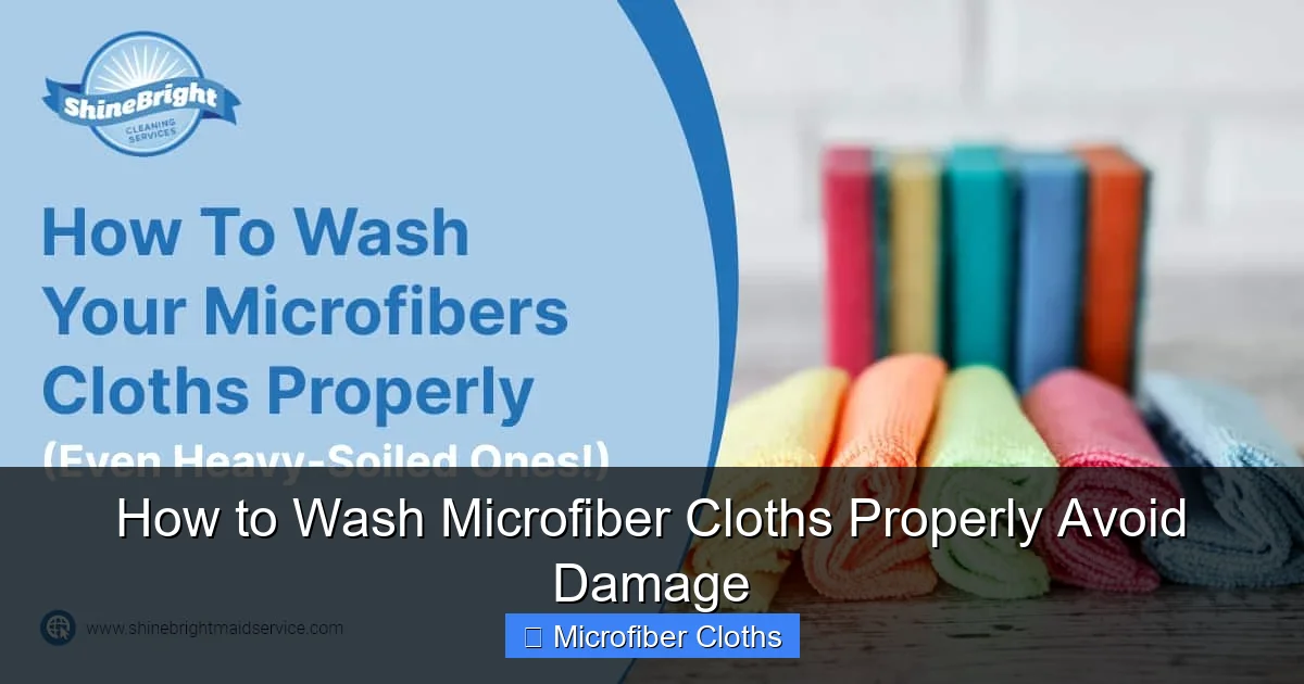How to Wash Microfiber Cloths Properly Avoid Damage