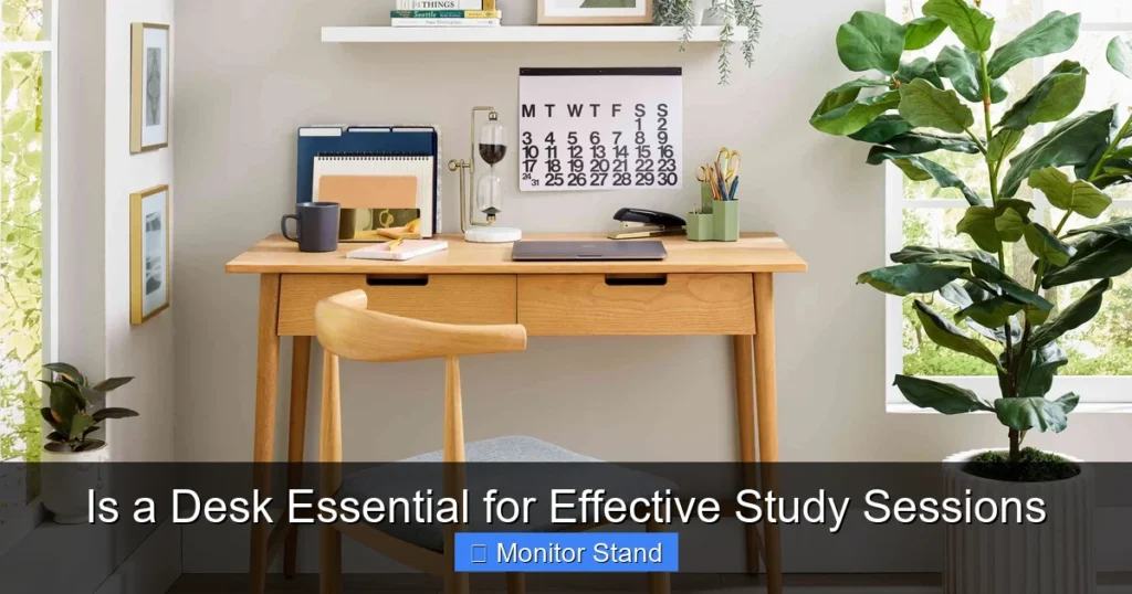 Is a Desk Essential for Effective Study Sessions