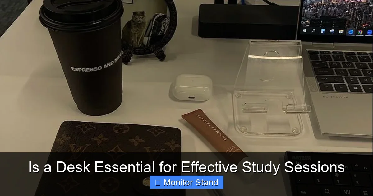Is a Desk Essential for Effective Study Sessions