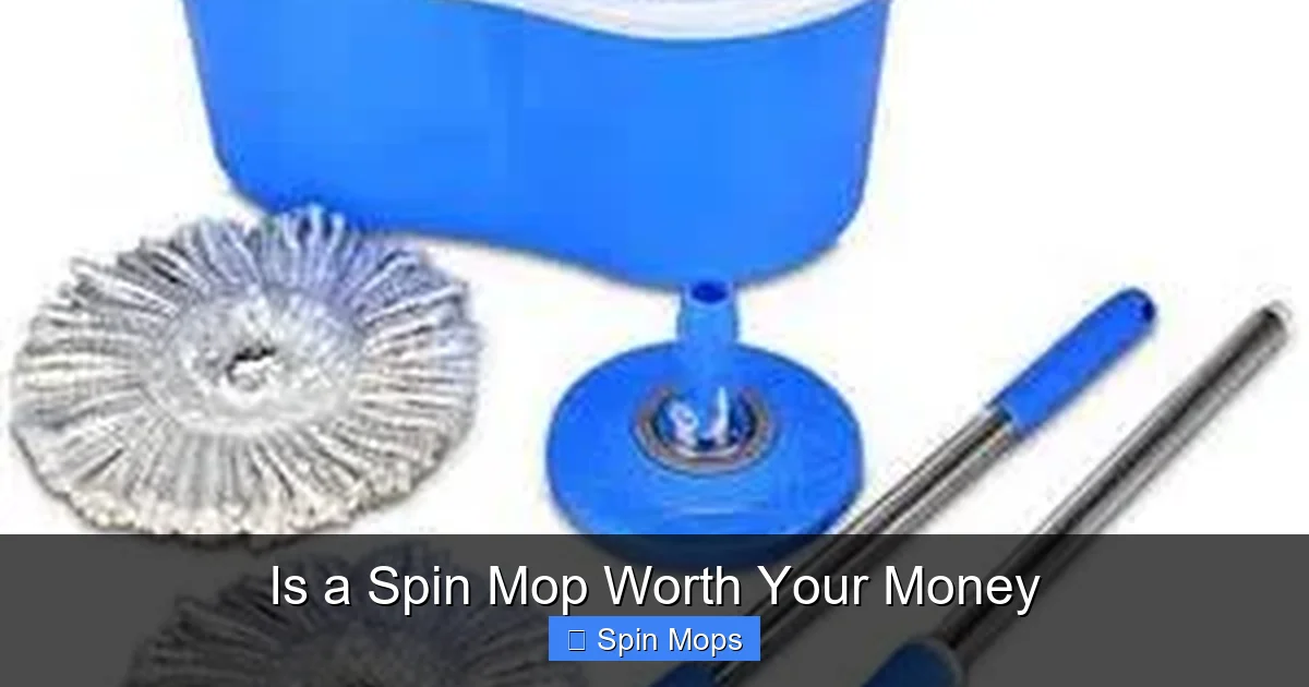 Is a Spin Mop Worth Your Money