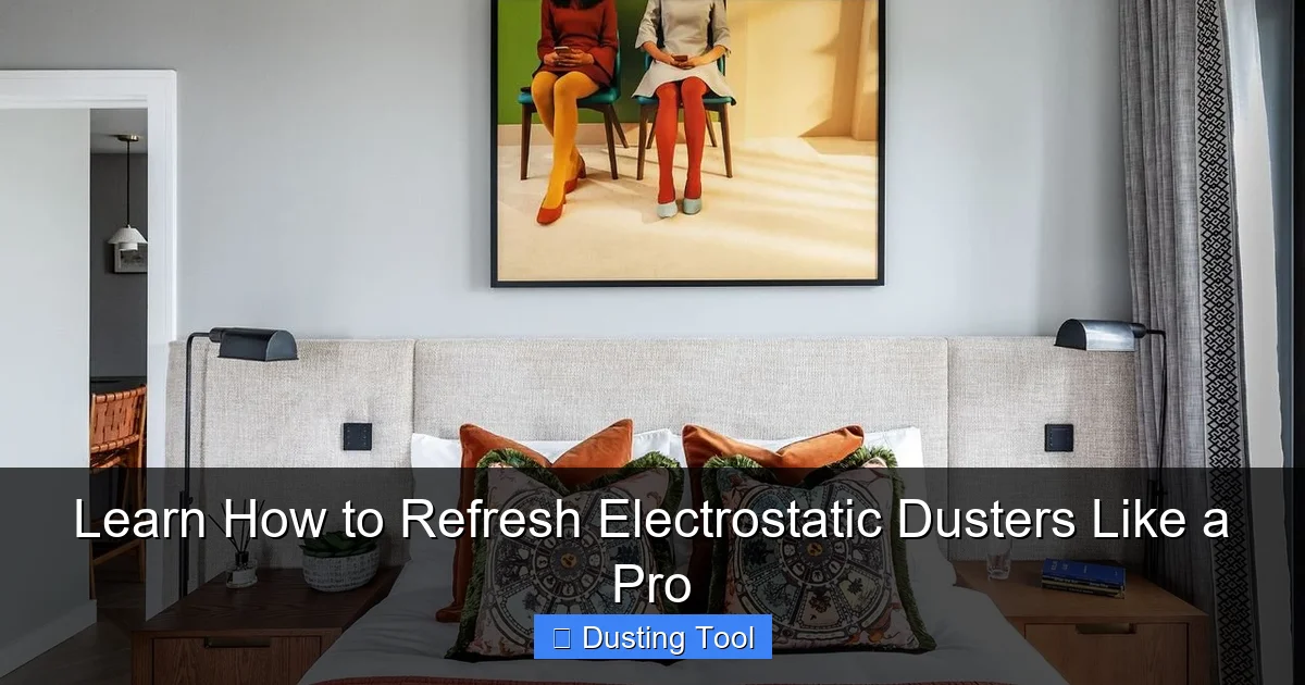Learn How to Refresh Electrostatic Dusters Like a Pro