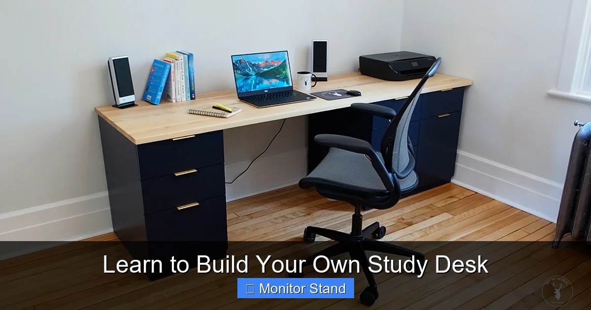 Learn to Build Your Own Study Desk