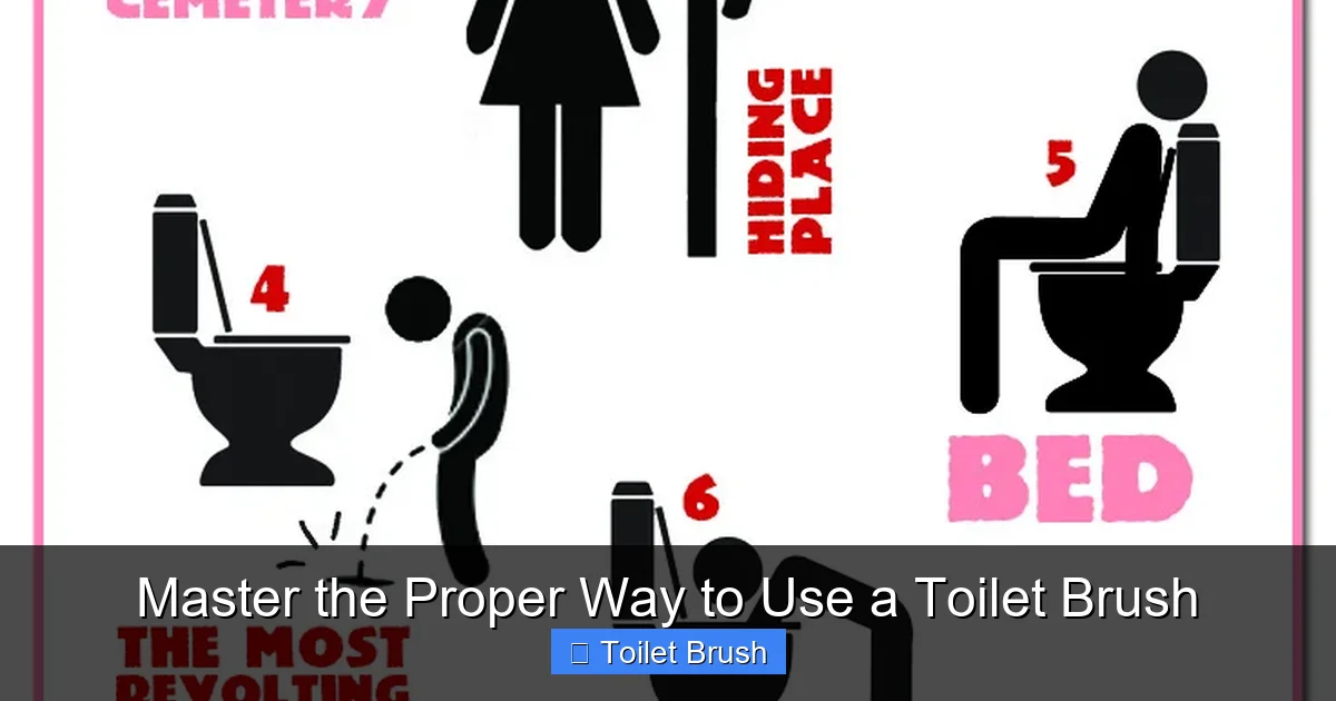 Master the Proper Way to Use a Toilet Brush