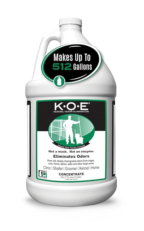 Thornell KOE Kennel Odor Eliminator Concentrate for Strong Odors in Ca