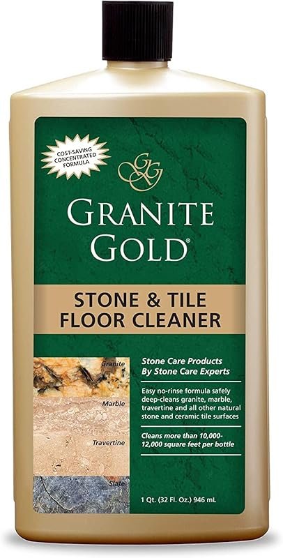 Thirty Two Ounce Granite Gold Stone and Tile Floor Cleaner for Granite