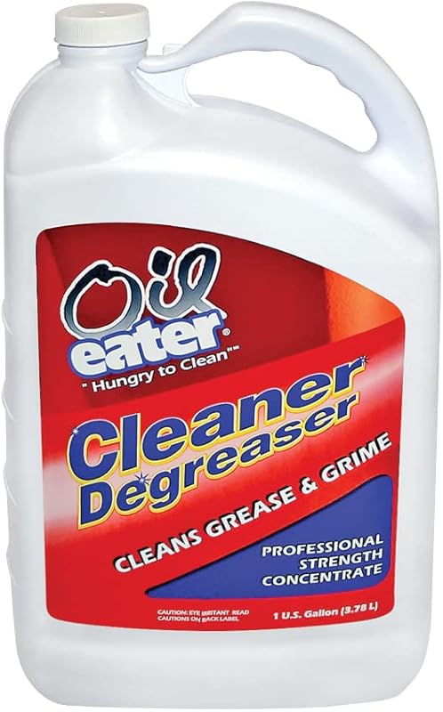 Oil Eater Cleaner and Degreaser for Grease and Oil Stains on Floors