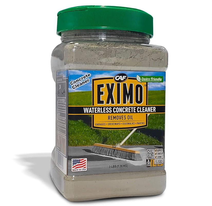 CAF Outdoor Cleaning EXIMO Waterless Concrete Cleaner for Driveway, Ga