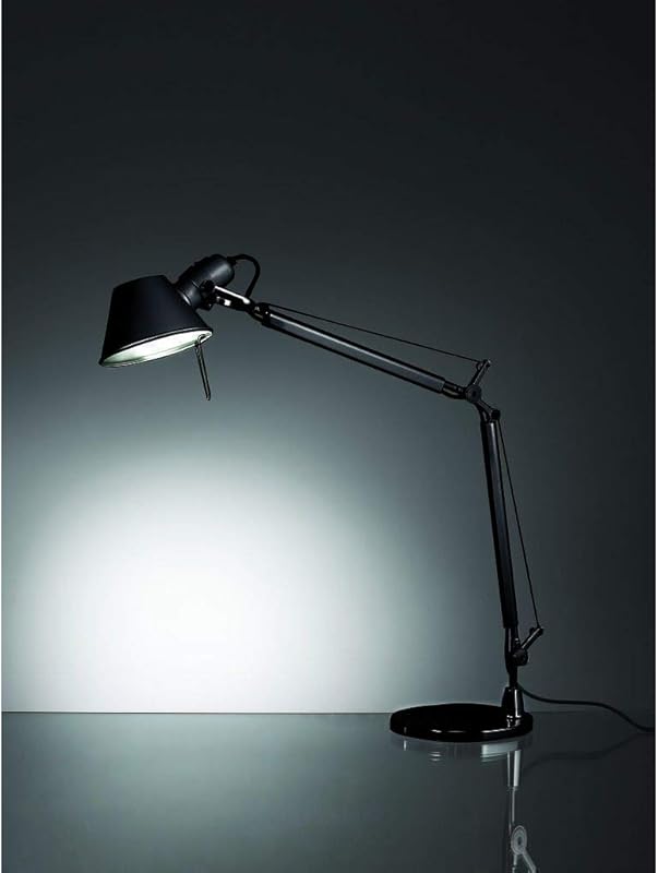 Artemide Tolomeo Table Lamp | with Base - Micro - Black