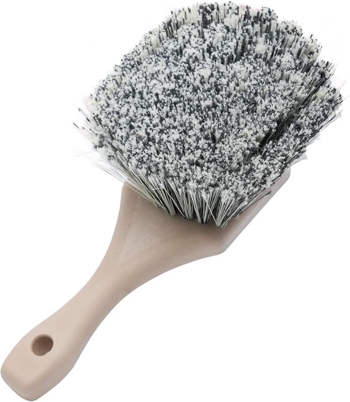 Nanoskin 8.5-Inch Soft Bristle Surface Cleaning Brush, Short Handle, A