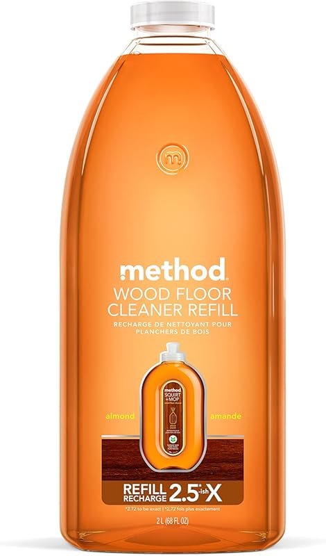 Method Squirt and Mop Hardwood Floor Cleaner Refill in Almond Scent – 