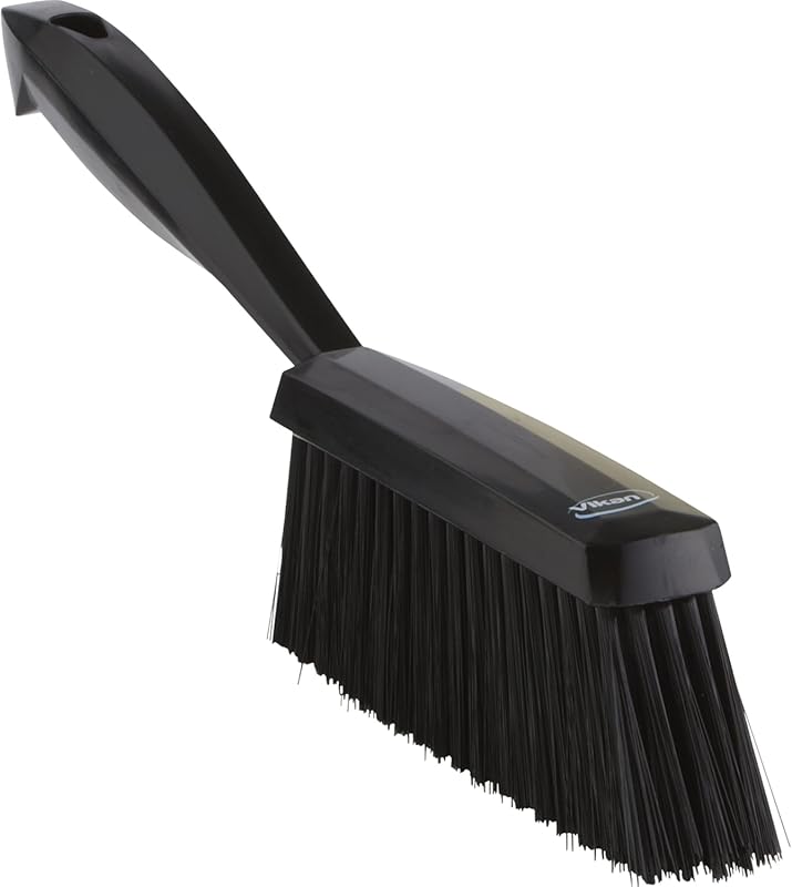 Vikan bench cleaning brush, soft polypropylene and polyester bristles