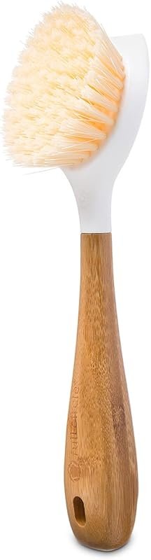 Full Circle Bamboo Handle Dish Brush: Sustainable Cleaner with Tough B