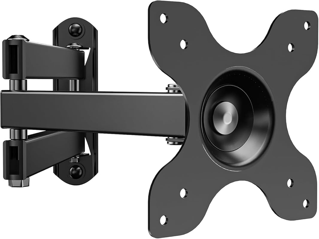 WALI articulating wall mount for 13 to 32 inch monitors and TVs, full 