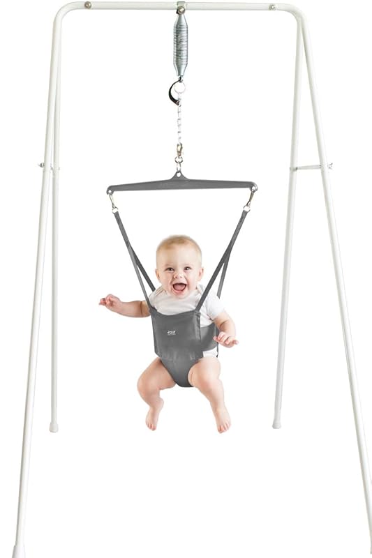 Jolly Jumper Classic with Stand for Infants, Adjustable Height Jumper 