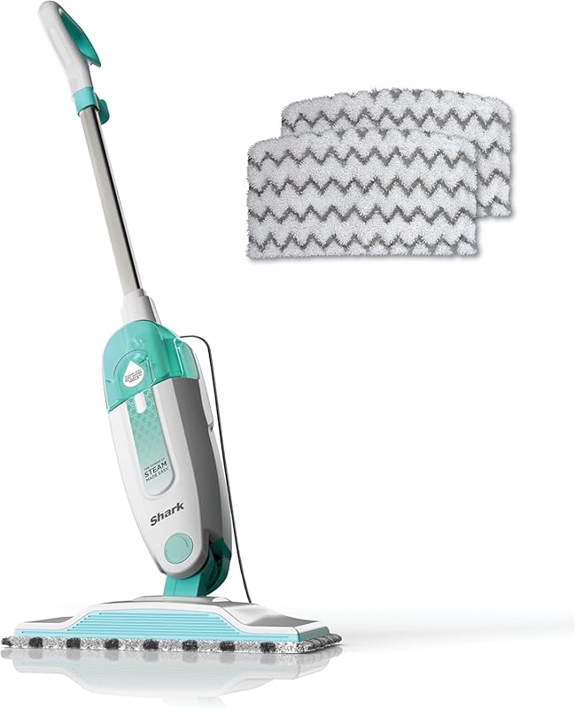 Shark Steam Mop with Washable Dirt Grip Pads for Sealed Hard Floors