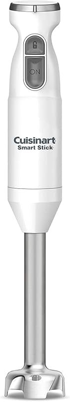 Cuisinart Smart Stick Two-Speed Hand Blender in White for Purees, Soup