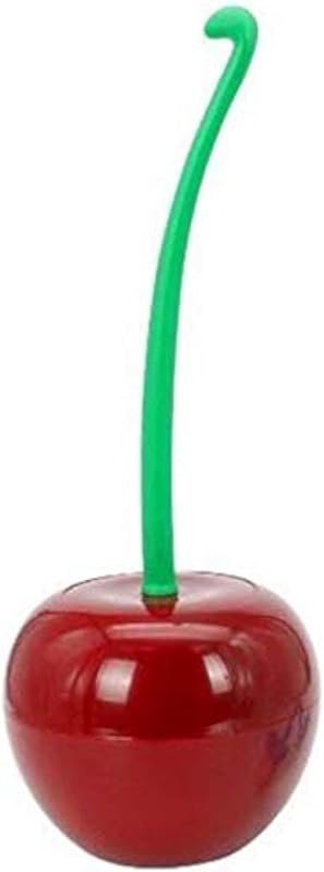 Dirk Creative Cherry Shaped Lavatory Toilet Brush with a Decorative an