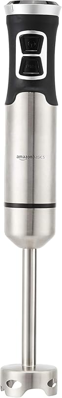Amazon Basics Multi-Speed Immersion Blender with 500-Watt Motor for Sm