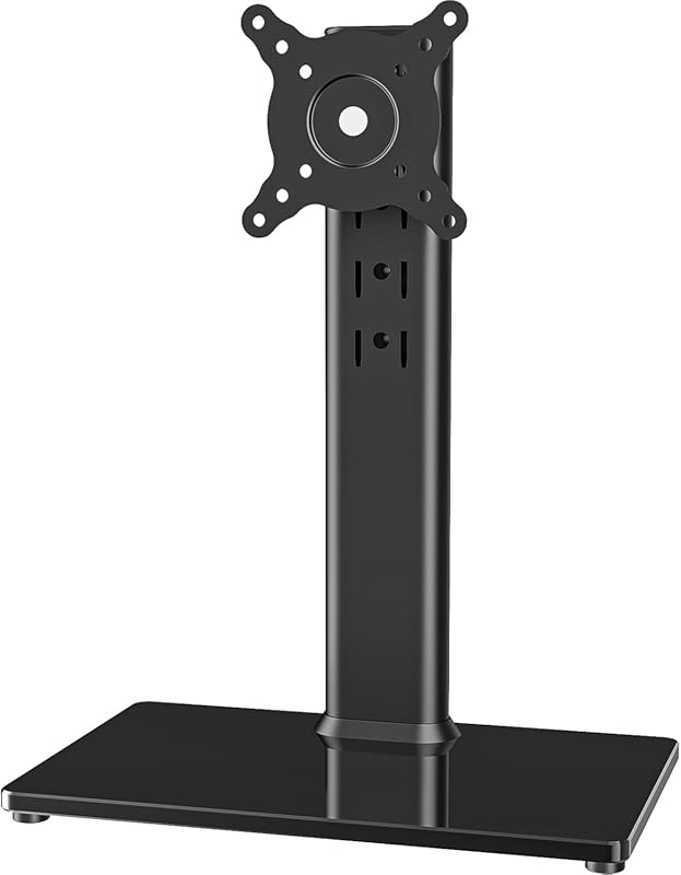Single free-standing monitor stand for 13–32