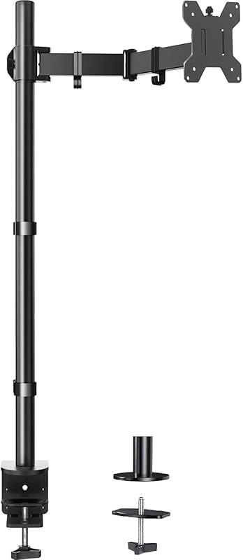 HUANUO extra-tall single monitor arm for 13 to 38 inch ultrawide scree