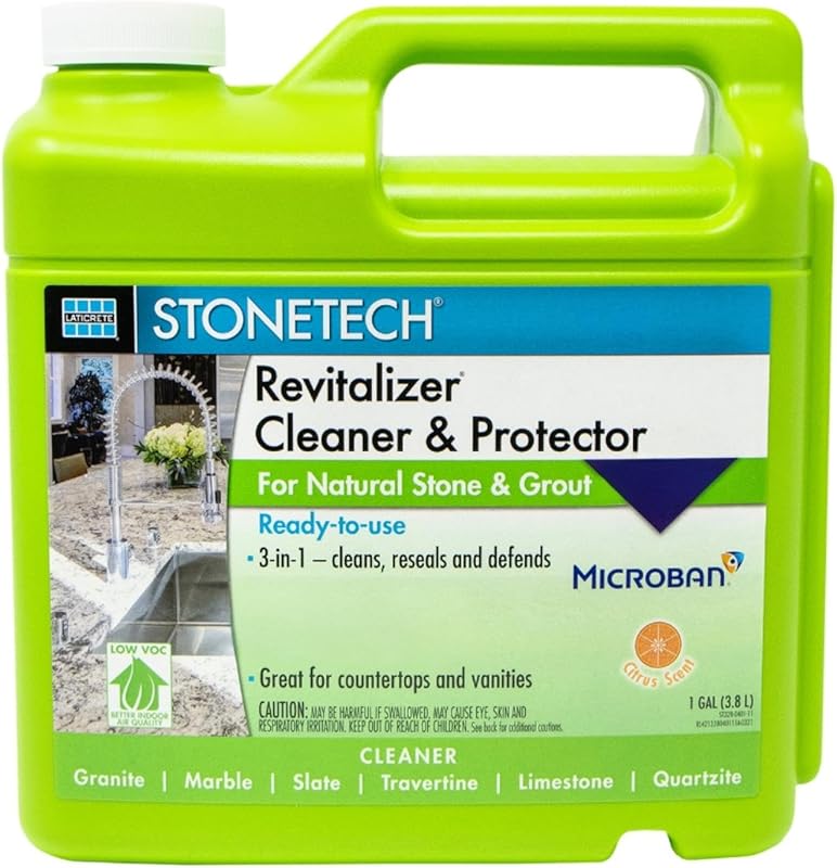 StoneTech Revitalizer Cleaner and Protector for Granite and Stone Floo