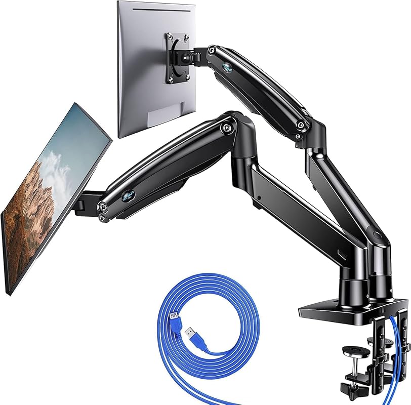 HUANUO NITROGLIDE™ Dual Monitor Stand for 13″