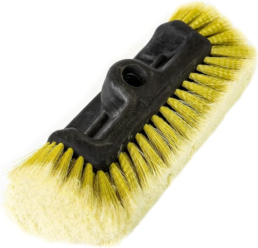 Doca Scrub Brush Attachment for Extension Pole, Ideal for Vinyl Siding