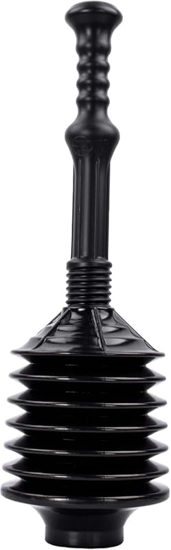 JS Jackson professional bellows accordion toilet plunger provides high