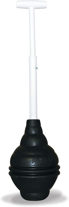 Korky BeehiveMAX Heavy Duty Toilet Plunger Designed to Seal All Bowl S