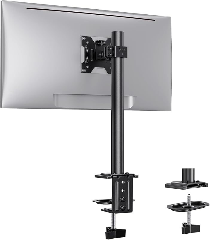 ErGear monitor mount clamp for 13 to 32-inch screens, adjustable heigh