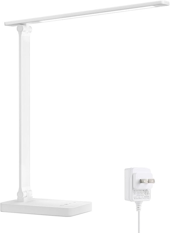 Lepro LED Desk Lamp with 5 Color Modes and Brightness Levels for Task
