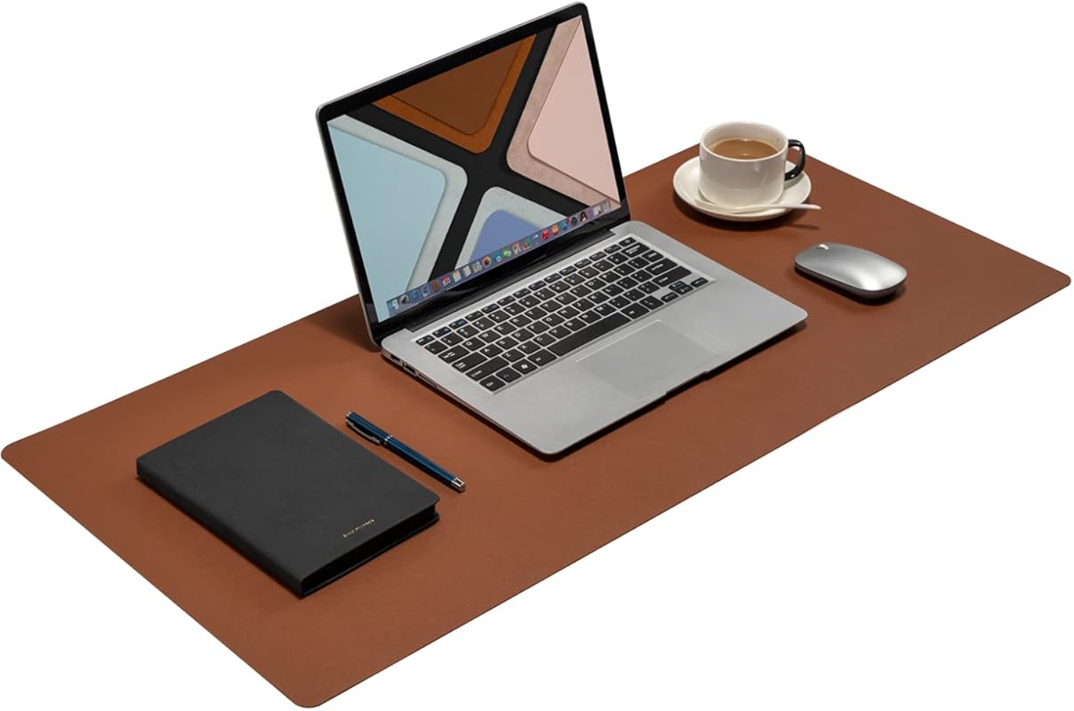 Wolaile Large PU Leather Desk Pad