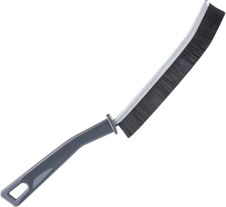 Grout Cleaner Scrub Brush with Angled Stiff Bristles for Deep Cleaning