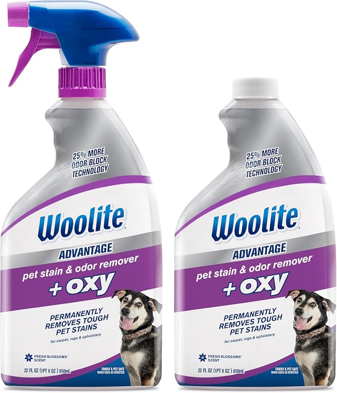 Bissell Woolite Pet Stain and Odor Remover with Oxy for Floors in a 2-