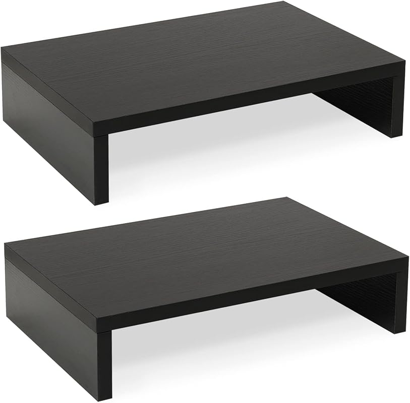 TEAMIX Wood Monitor Stand Riser