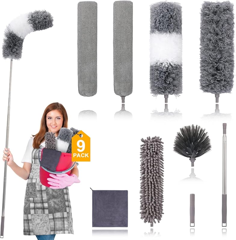 Extendable Microfiber Feather Duster