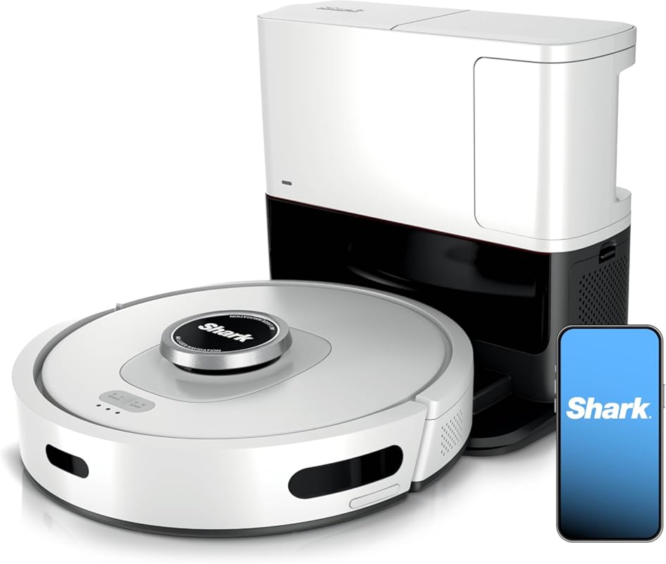 Shark AI Ultra Robot Vacuum with Matrix Clean Navigation and Self-Empt