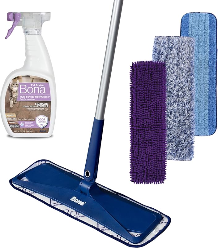 Bona Pet System Multi-Surface Floor Cleaner Spray, Cat Formulation, 32