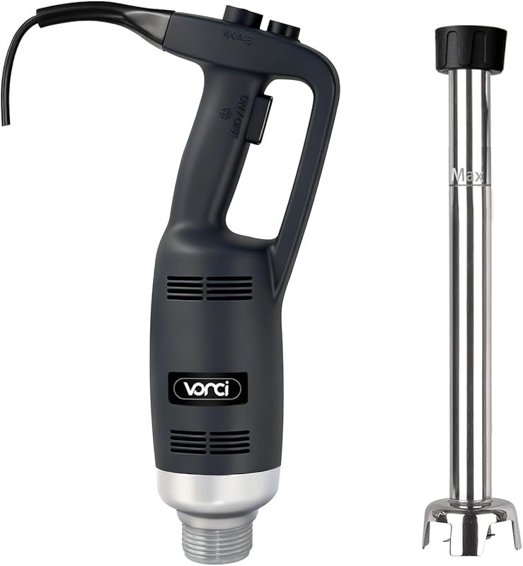 VONCI Commercial Immersion Blender with 500-Watt Motor and Removable S