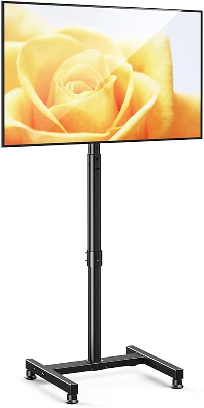 AM alphamount TV floor stand for 13 to 43 inch flat or curved screens 