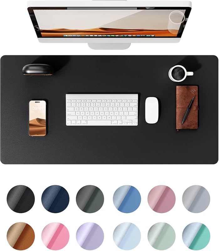 YSAGi Waterproof PU Leather Desk Protector