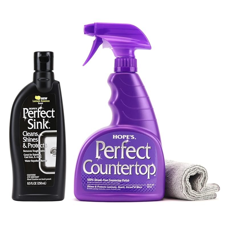 HOPE'S Sink Cleaner and Polish for Composite Sinks with Countertop Cle