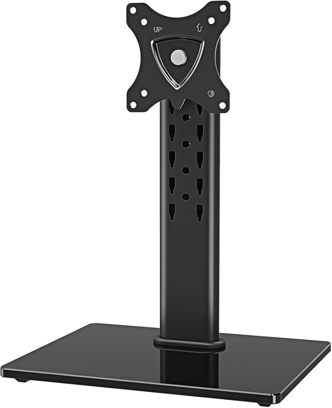 MOUNTUP freestanding monitor stand for 13–32 inch screens, swivel, hei