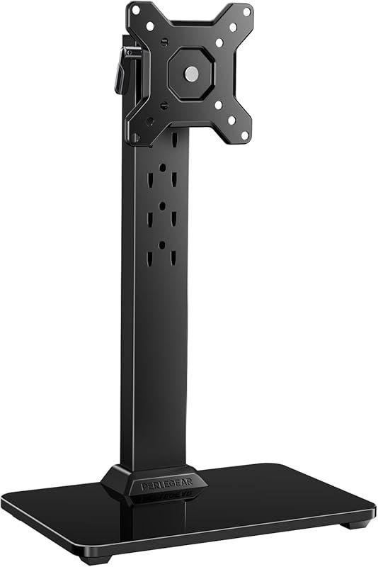 Perlegear freestanding LG monitor stand for 13-34 inch screens, 5 heig
