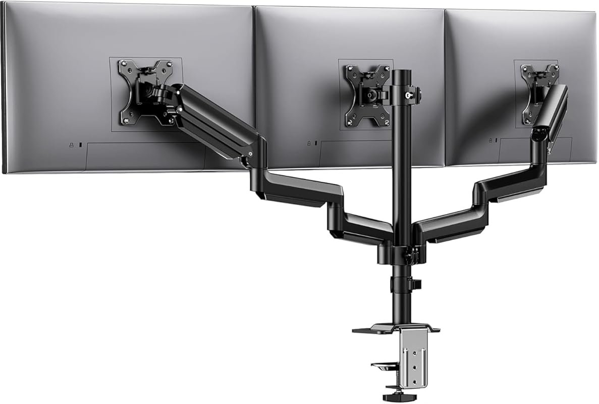 HUANUO Triple Monitor Mount for 13